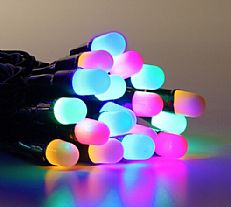 50-500L LED Multi-colors Frosted Fairy String Lights