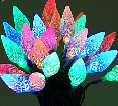 50-400L LED Multicolor Pine Cone String Lights