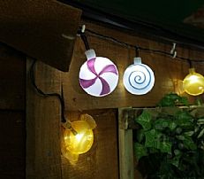 Battery Sweets Fairy String Lights with Timer, 10 White LED