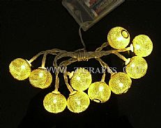 10L LED Decoration Lights With 3*AA battery