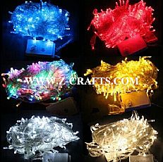 Colorful String lights With Transparent Wire