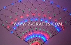 Fan type net lights,RGB