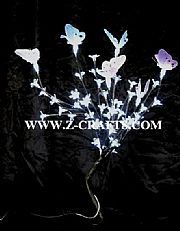 10L LED White Decoration Butterfly Lights With 3*AA battery