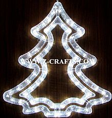 Christmas Tree Shape Rope Lights