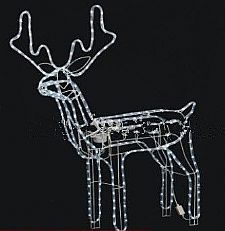 210L LED  Deer Shape With Rope lights