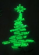 9M LED Rope Light Christmas Tree